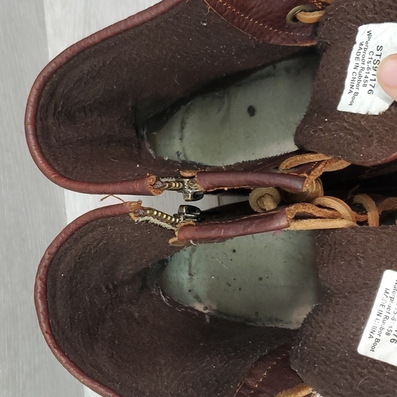 Sperry Womens Saltwater Duck Rubber Waterproof Boots shoes sz 7 - Picture 6 of 11